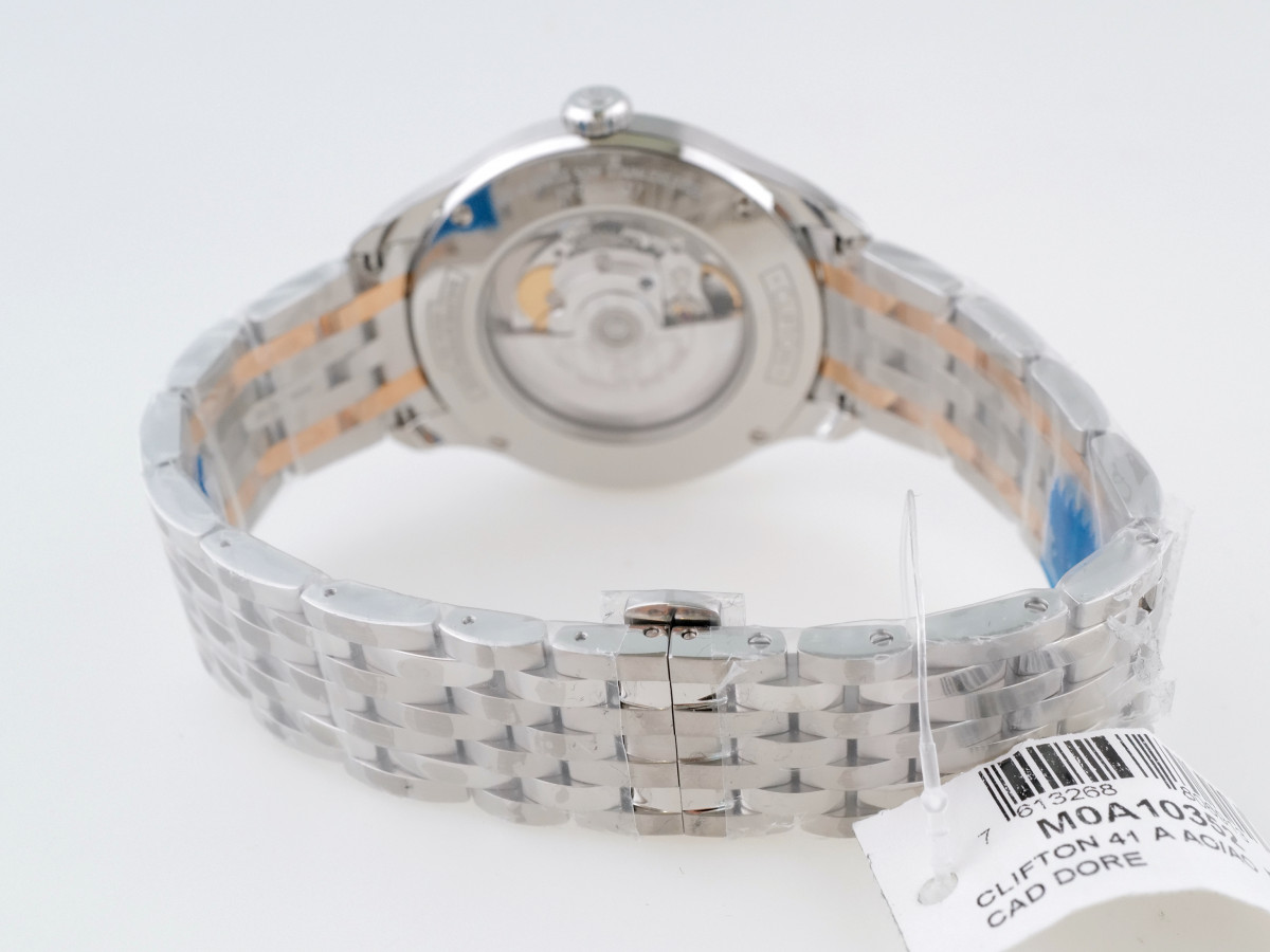 Швейцарские часы Baume & Mercier Clifton Gold Dial