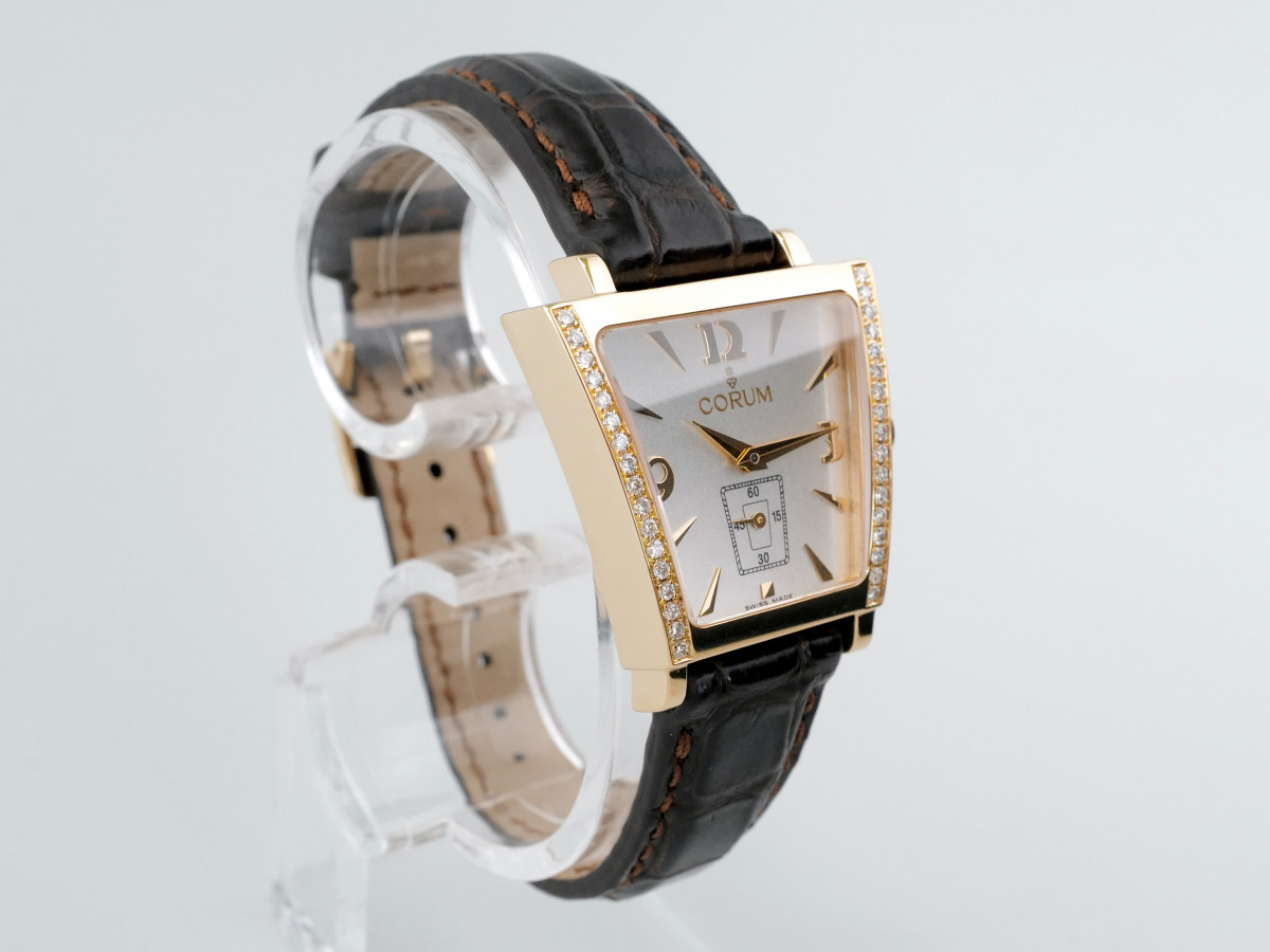 Swiss watch Corum Trapeze Gold Diamonds