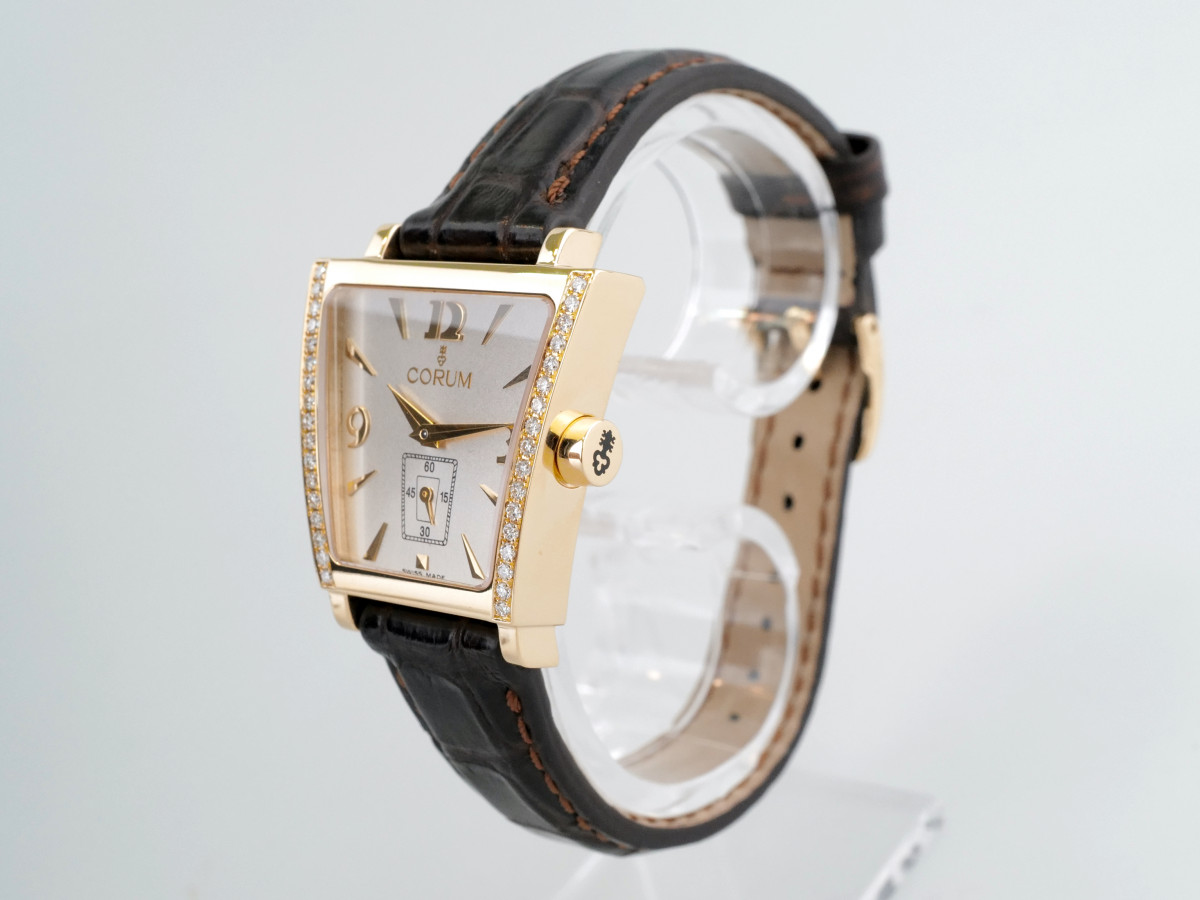 Swiss watch Corum Trapeze Gold Diamonds