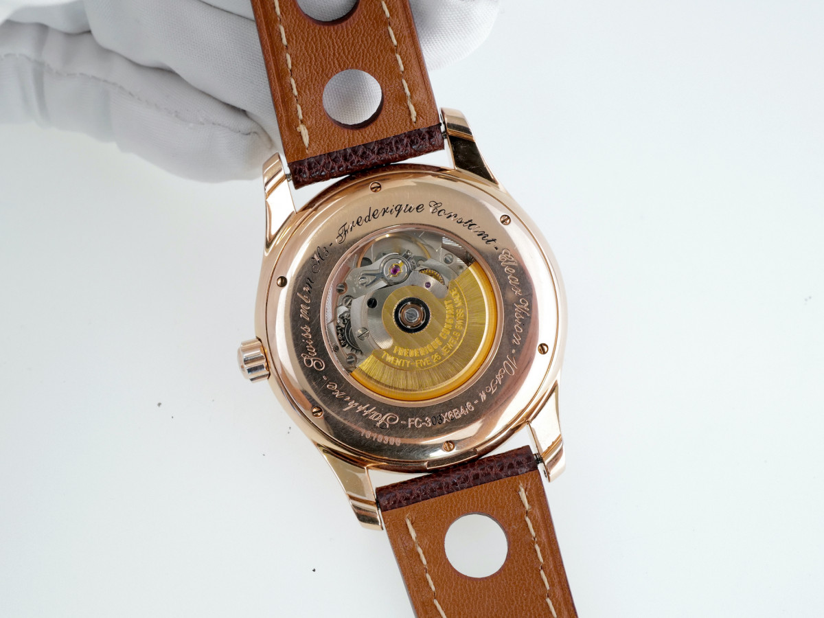 Швейцарський годинник Frederique Constant Clear Vision Brown Dial