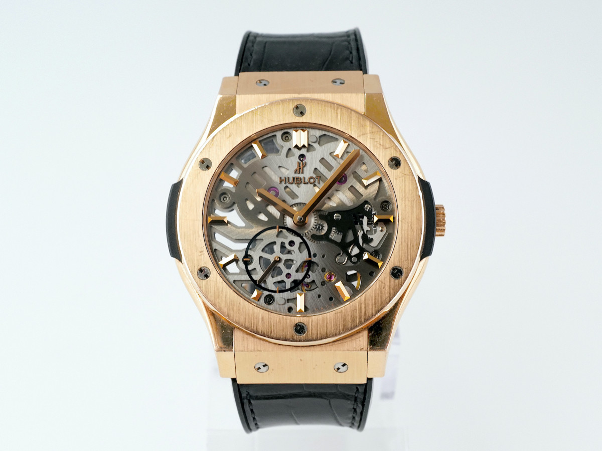 Швейцарський годинник Hublot Classic Fusion Ultra Thin Skeleton