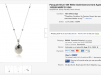 Швейцарские часы Pasquale Bruni 18K White Gold Diamond and Agate Necklace