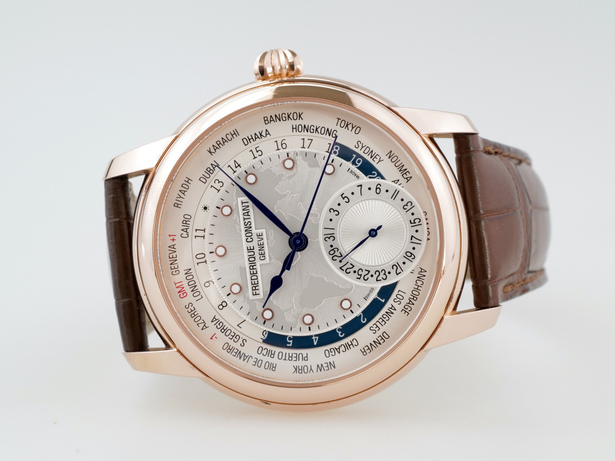 Швейцарський годинник Frederique Constant Worldtimer