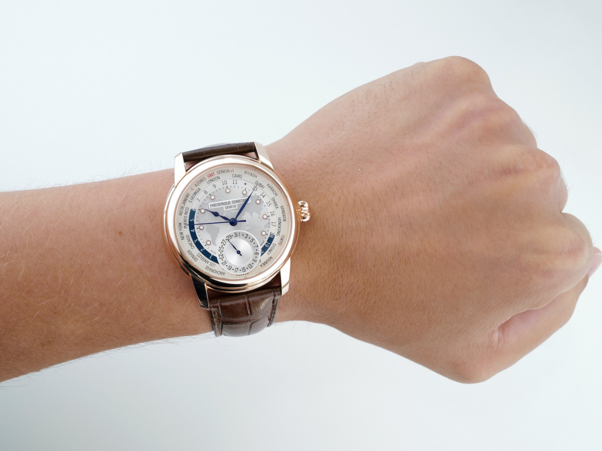 Швейцарський годинник Frederique Constant Worldtimer