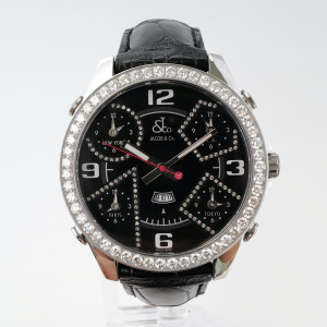 Швейцарские часы Jacob & Co. Five Time Zone 3.75 Ct Diamonds