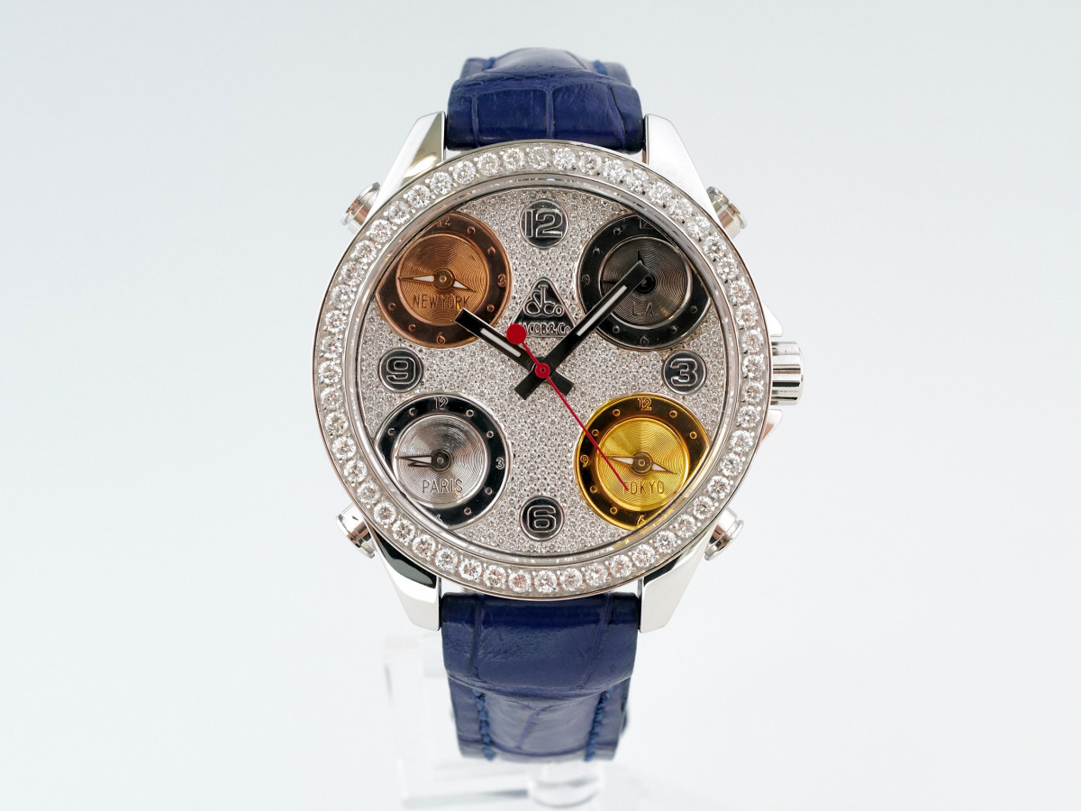Швейцарские часы Jacob & Co. Five Time Zone
