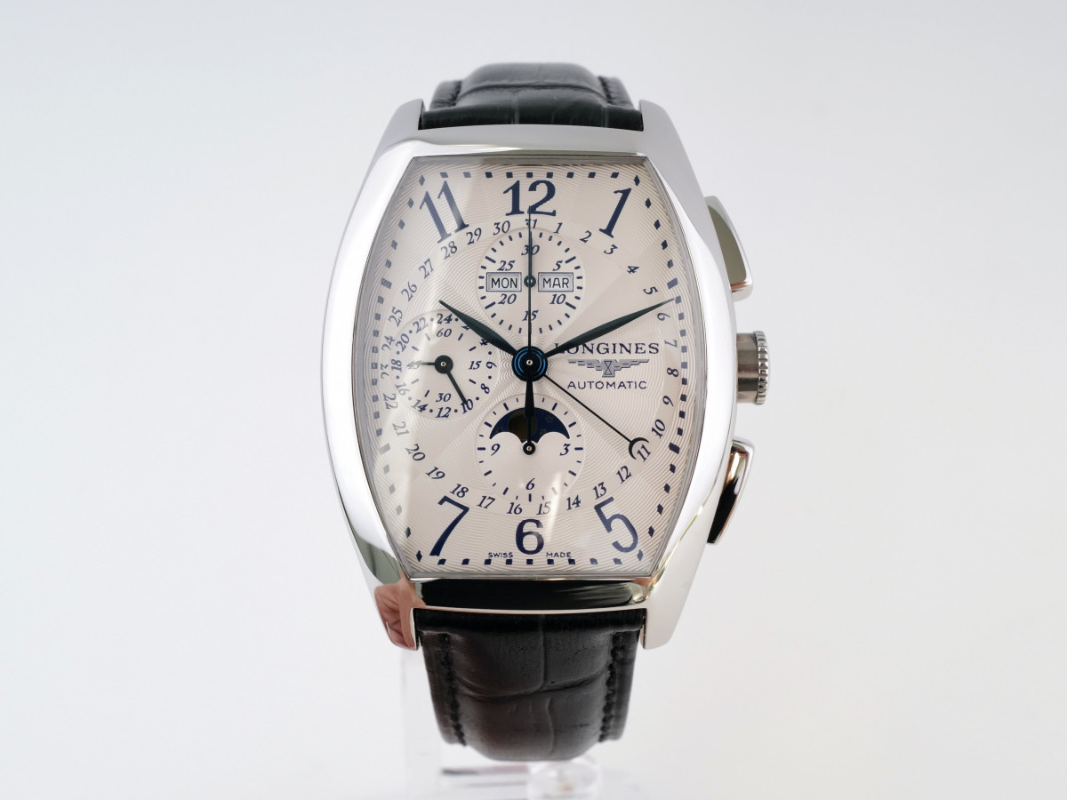 Швейцарские часы Longines Evidenza Chronograph Moonphase XL