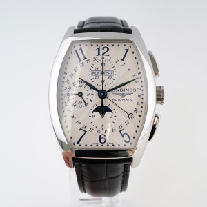 Швейцарський годинник Longines Evidenza Chronograph Moonphase XL