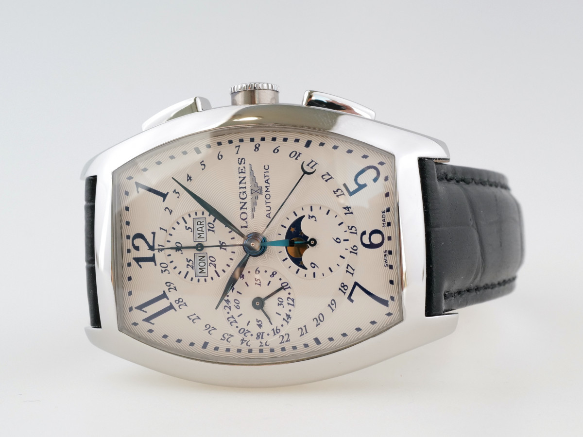 Швейцарские часы Longines Evidenza Chronograph Moonphase XL