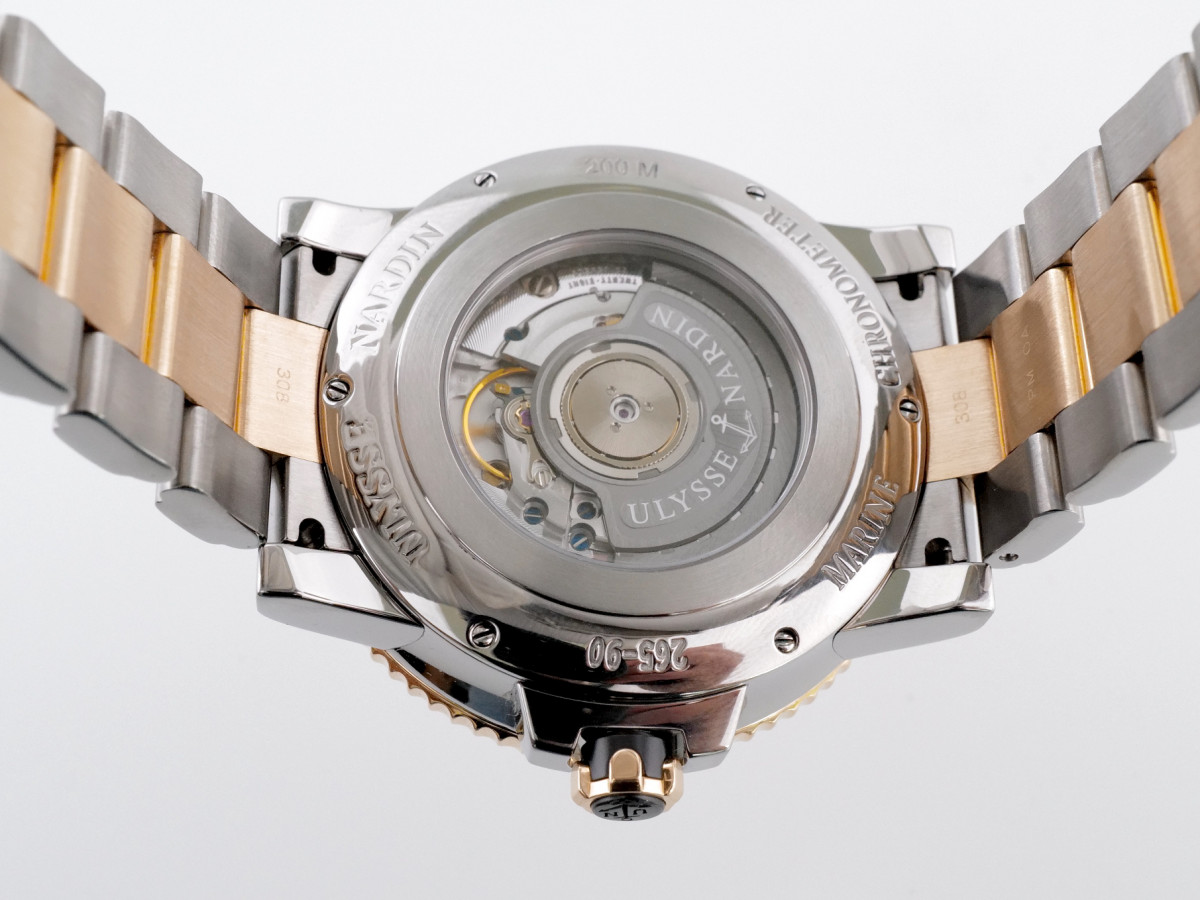 Швейцарський годинник Ulysse Nardin Diver Maxi Marine Titanium 18K Gold