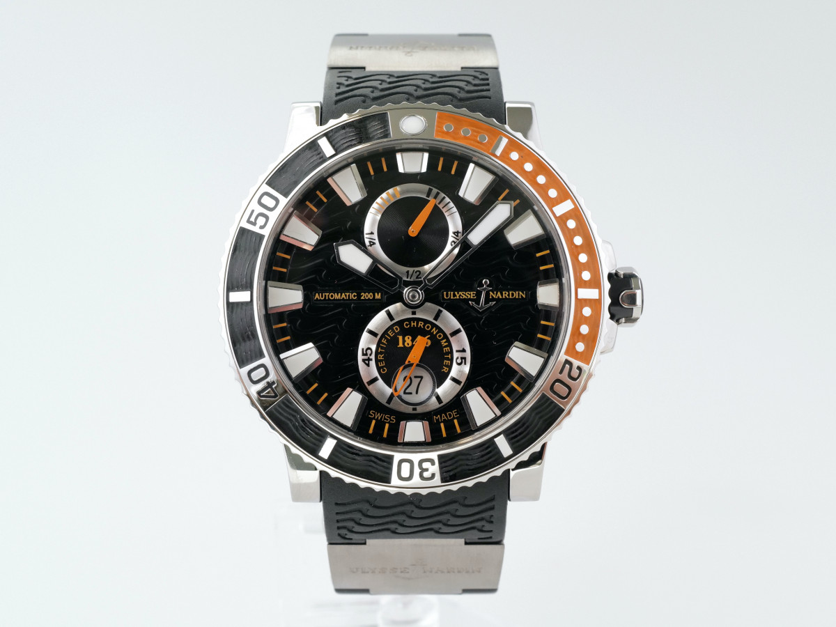 Швейцарские часы Ulysse Nardin Maxi Marine Diver Titanium