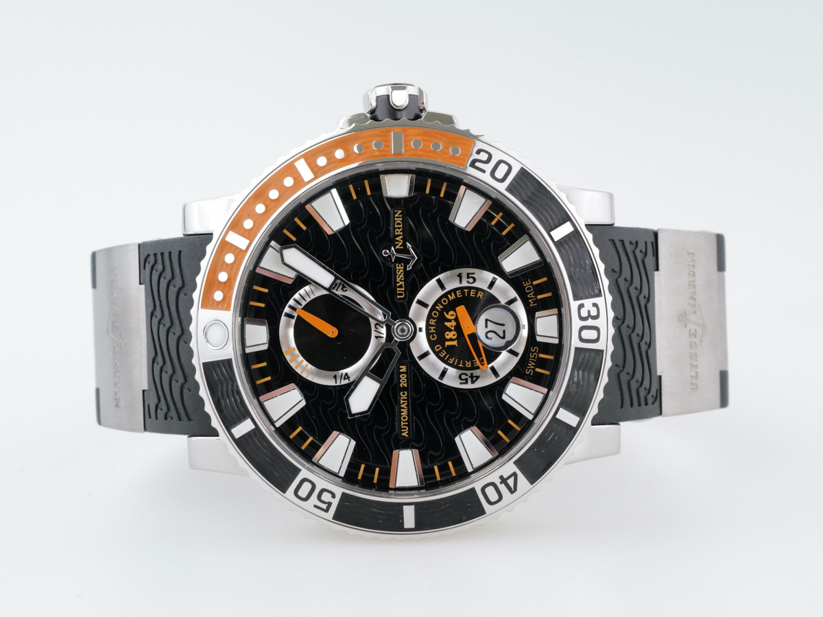 Швейцарские часы Ulysse Nardin Maxi Marine Diver Titanium
