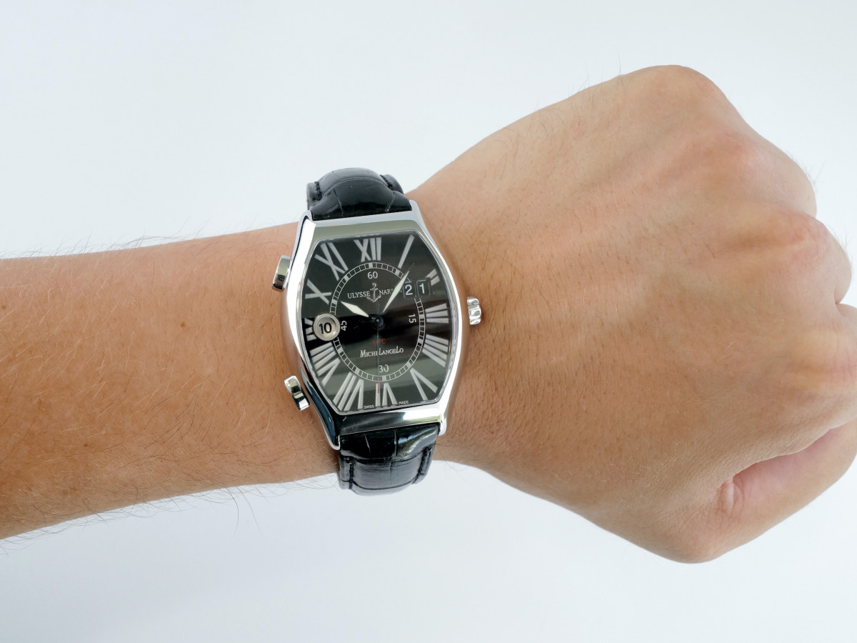 Швейцарские часы Ulysse Nardin Michelangelo Gigante UTC Dual Time