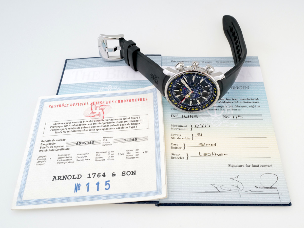 Швейцарський годинник Arnold Son Longitude II