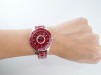 Швейцарские часы Dior Christal Automatic Diamonds Red Sapphire 38