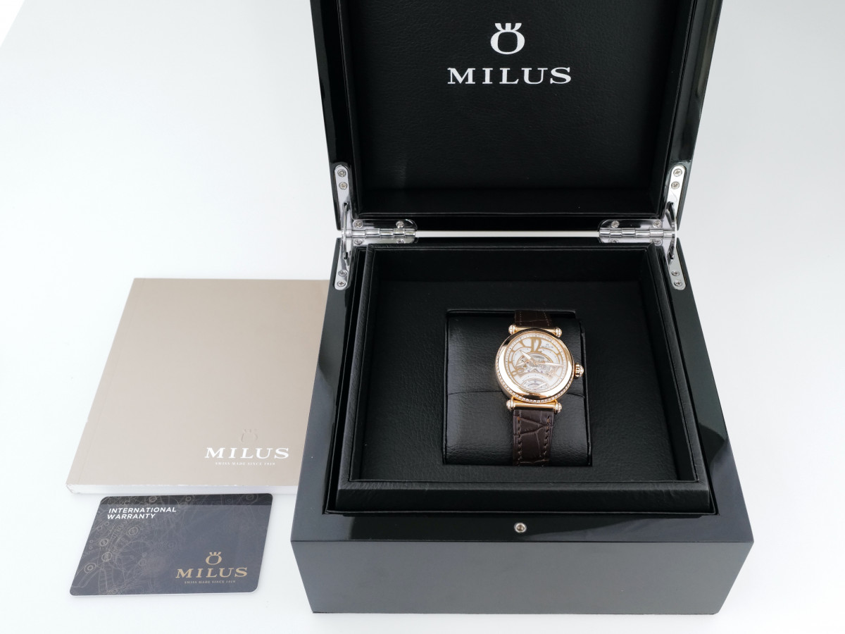 Швейцарские часы Milus Merea Tri-Retro 18K