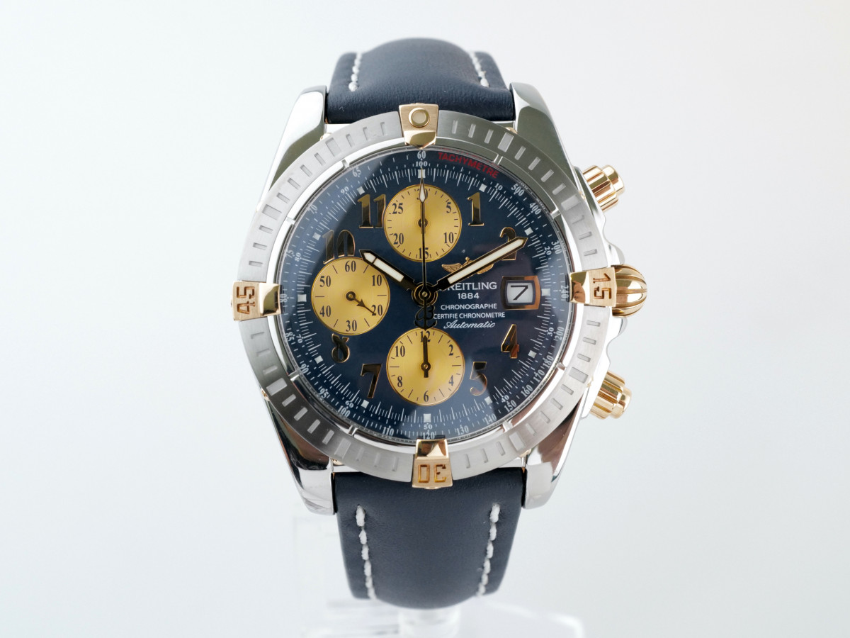 Швейцарський годинник Breitling Chronomat Evolution Blue Dial