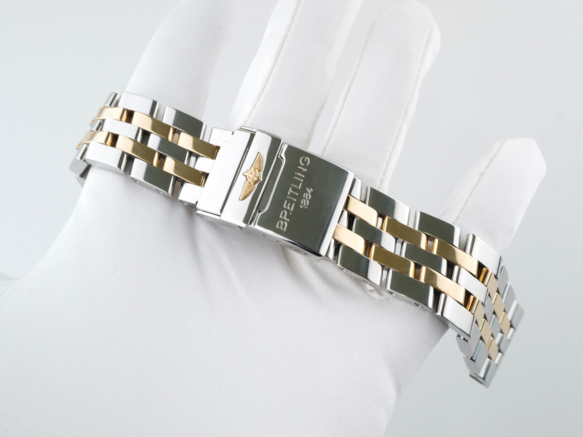 Швейцарський годинник Браслет на часы Breitling Chronomat Evolution 44 мм 