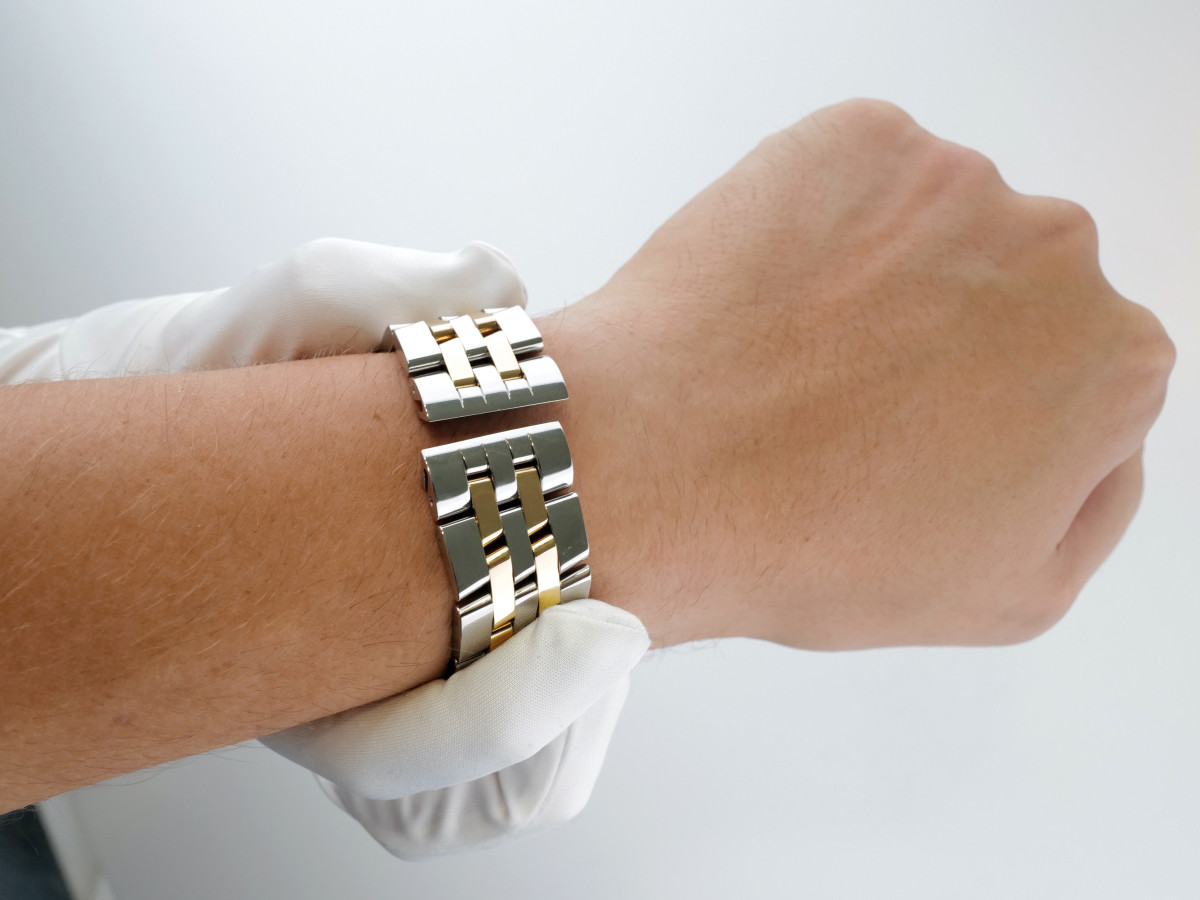 Швейцарський годинник Браслет на часы Breitling Chronomat Evolution 44 мм 