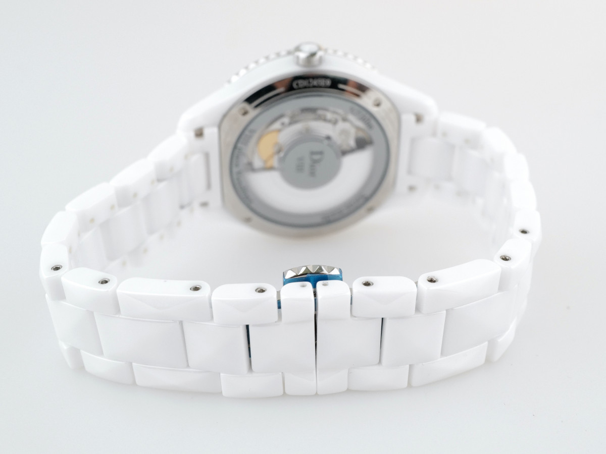 Швейцарские часы Dior VIII White Mother of Pearl Dial Ceramic