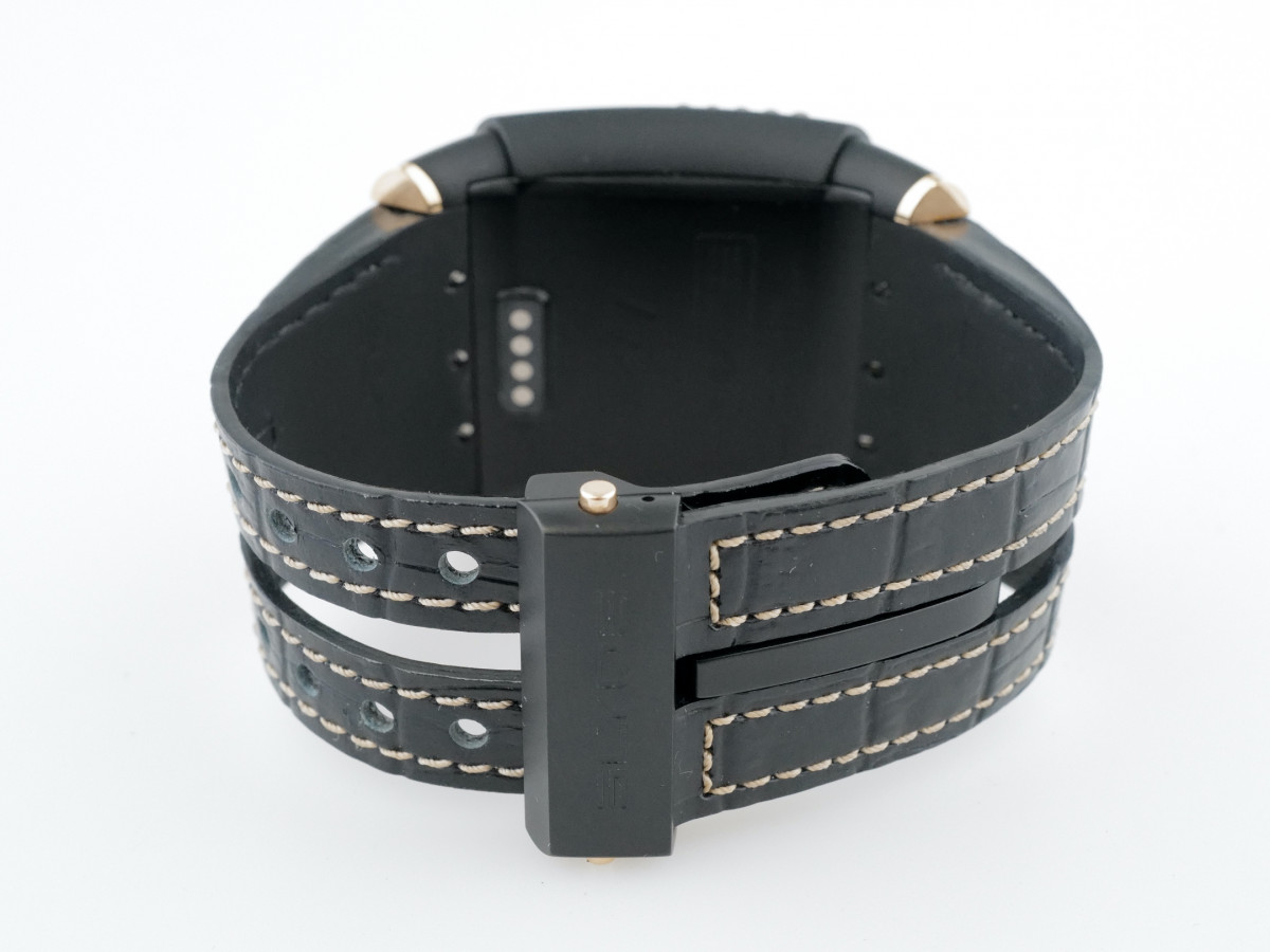 Швейцарские часы HD3 Slyde Full Black & Rose Gold