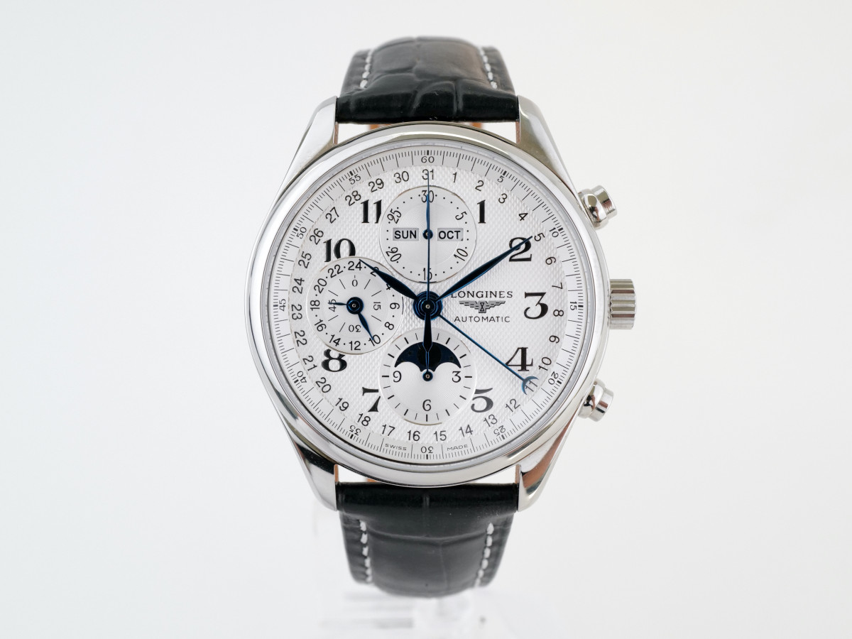 Швейцарские часы Longines Master Collection Moonphase Chronograph