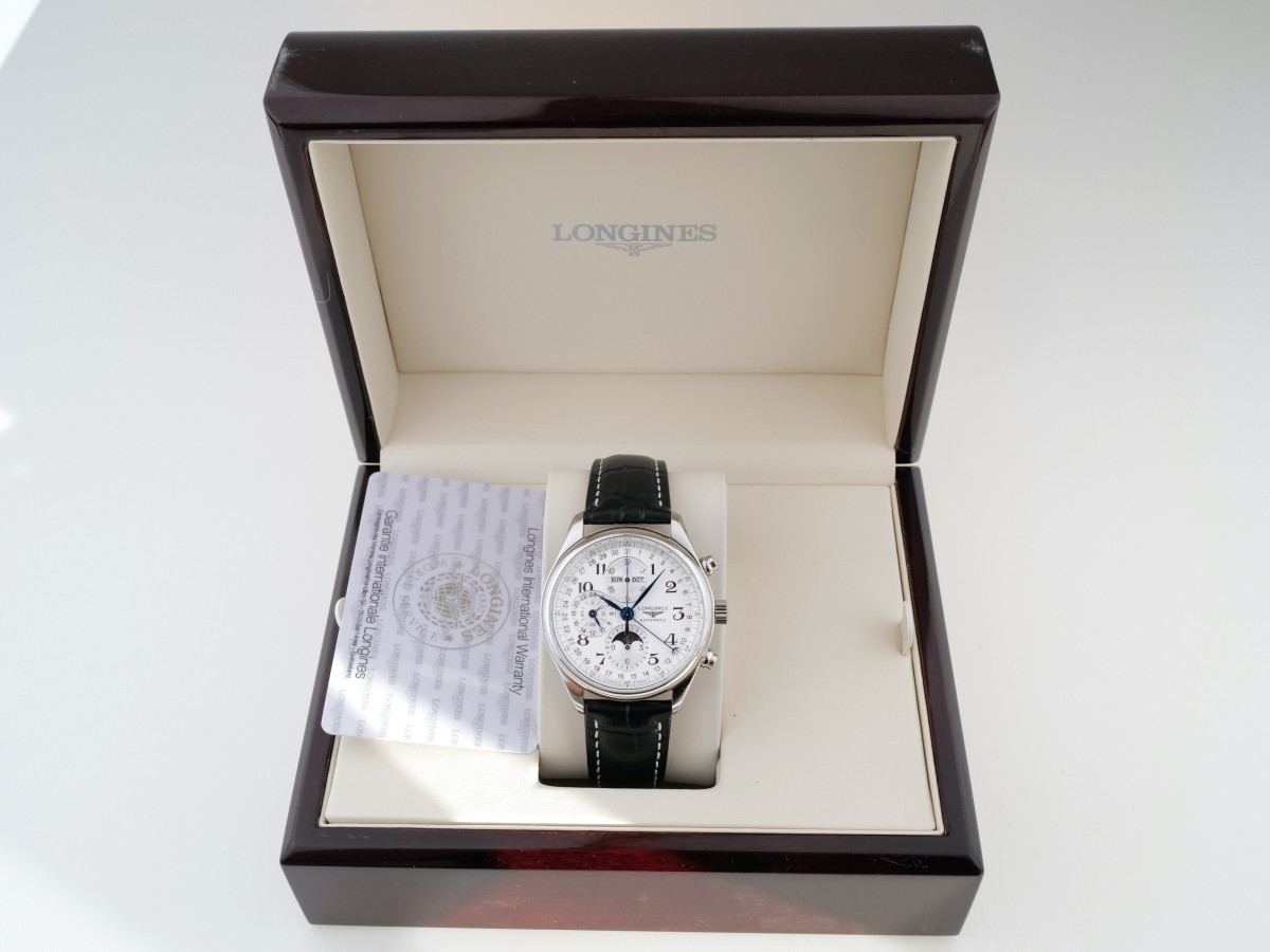 Швейцарские часы Longines Master Collection Moonphase Chronograph