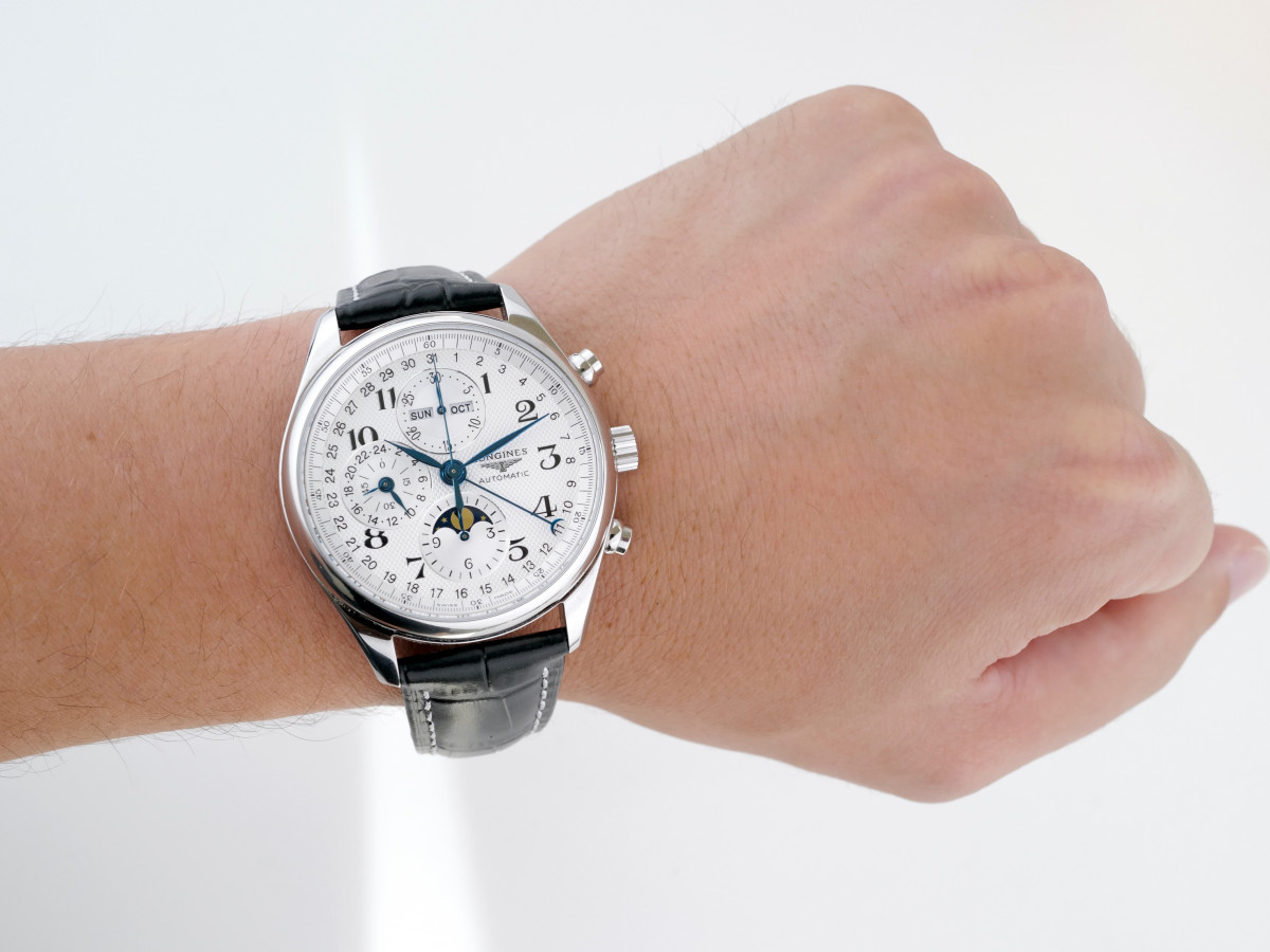 Швейцарские часы Longines Master Collection Moonphase Chronograph