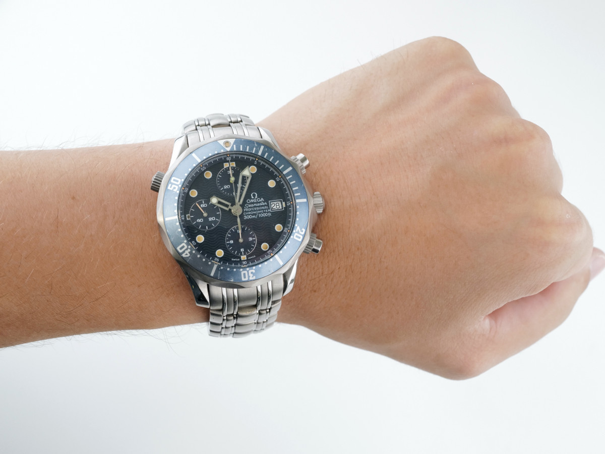 Swiss watch Omega Seamaster Chronograph 300m Titanium