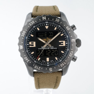 Swiss watch Breitling Chronospace Military