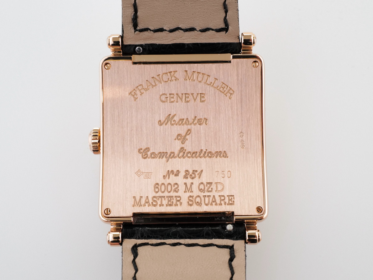 Швейцарские часы Franck Muller Master Square 18K Gold