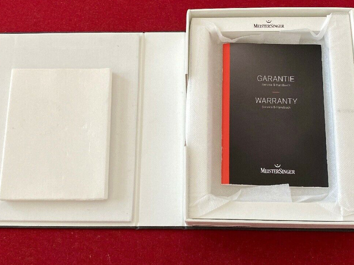 Швейцарские часы MeisterSinger Paleograph Blue Chronograph