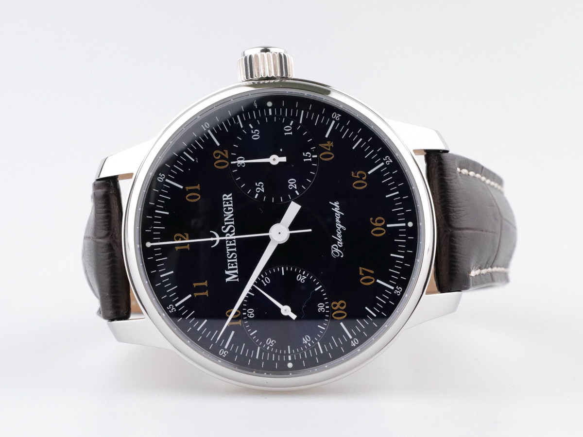 Швейцарские часы MeisterSinger Paleograph Blue Chronograph
