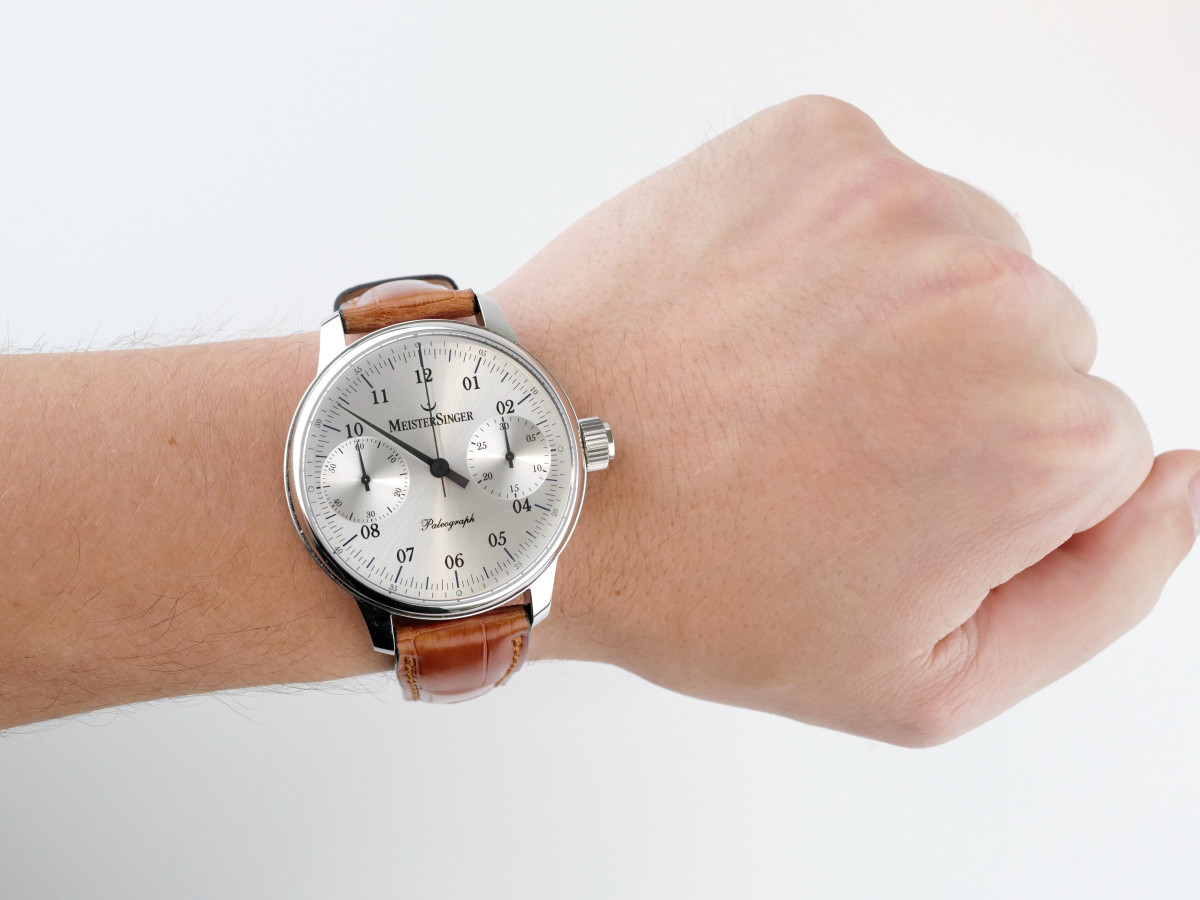 Швейцарские часы MeisterSinger Paleograph Chronograph Hand Wind