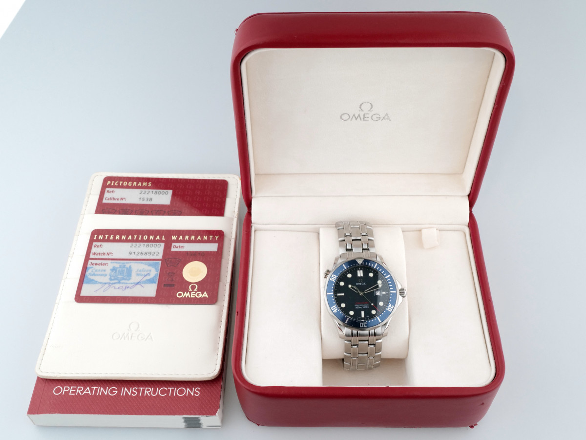 Швейцарские часы Omega Seamaster Professional Diver 300m Quartz