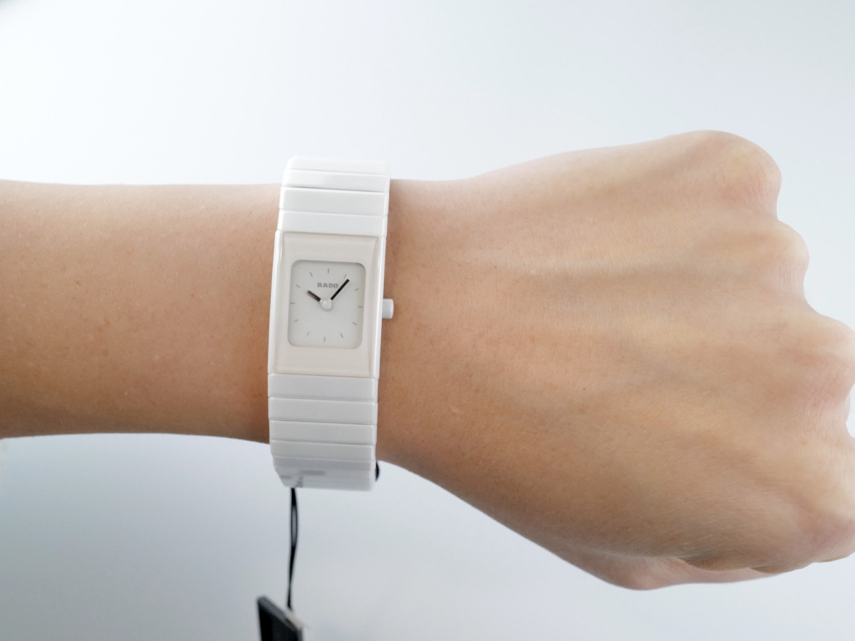 Швейцарський годинник Rado Ceramic Small White