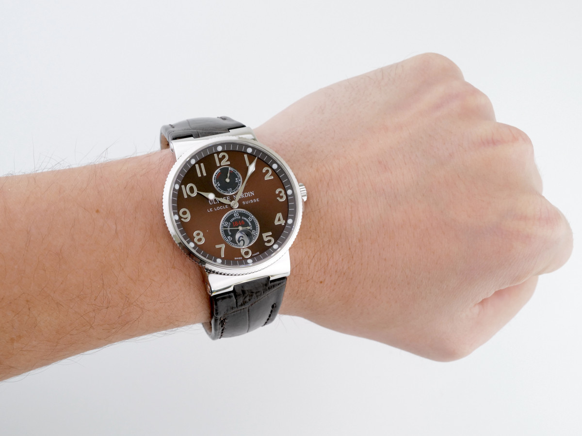 Швейцарские часы Ulysse Nardin Maxi Marine Chronometer