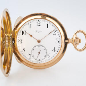 Швейцарський годинник Longines 5 Grands Prix 14K Gold