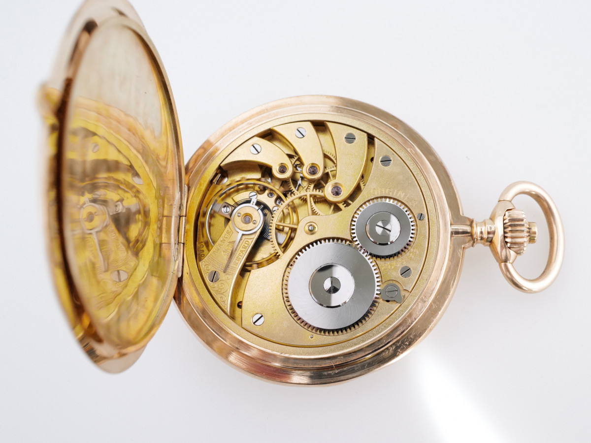 Швейцарський годинник Longines 5 Grands Prix 14K Gold