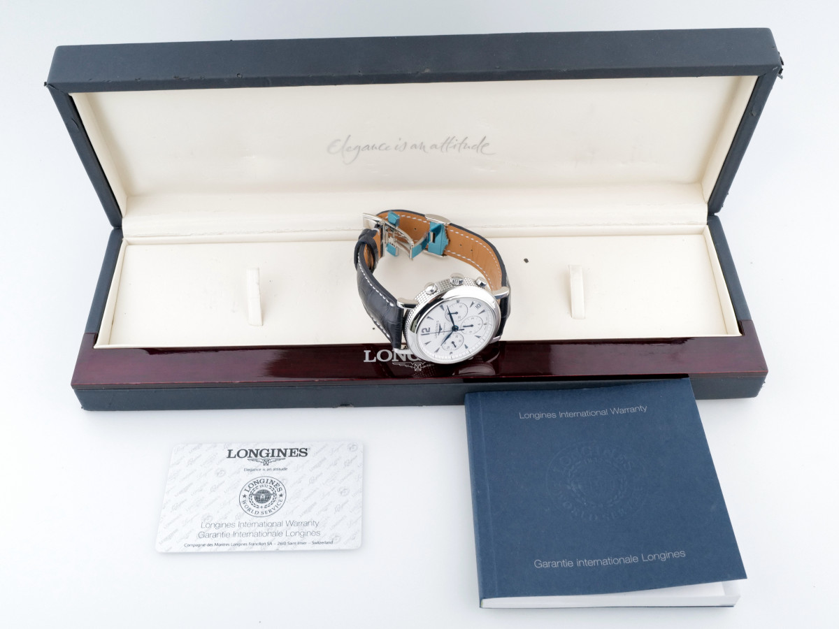 Швейцарський годинник Longines Longines Clous de Paris Chronograph