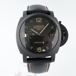 Швейцарський годинник Panerai Luminor 1950 3 Days GMT Ceramic 44