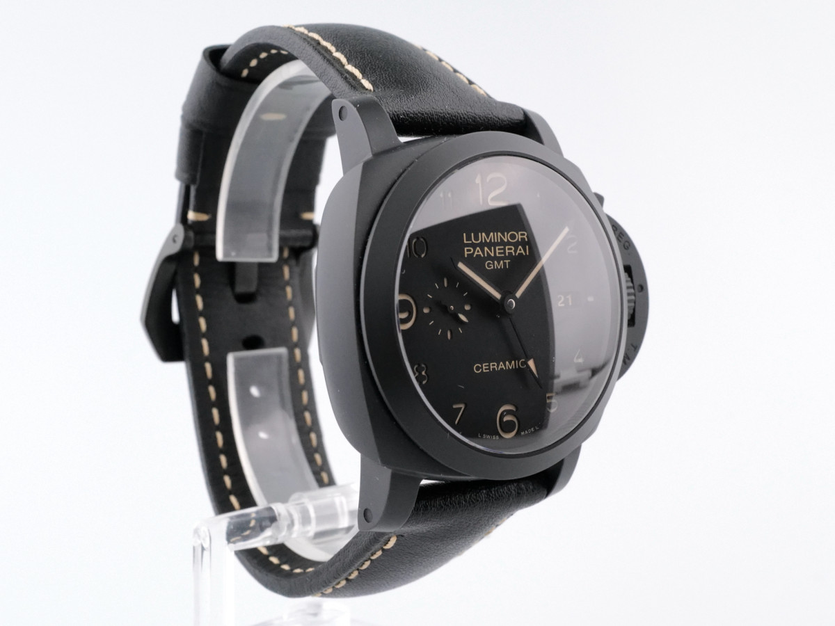 Швейцарський годинник Panerai Luminor 1950 3 Days GMT Ceramic 44