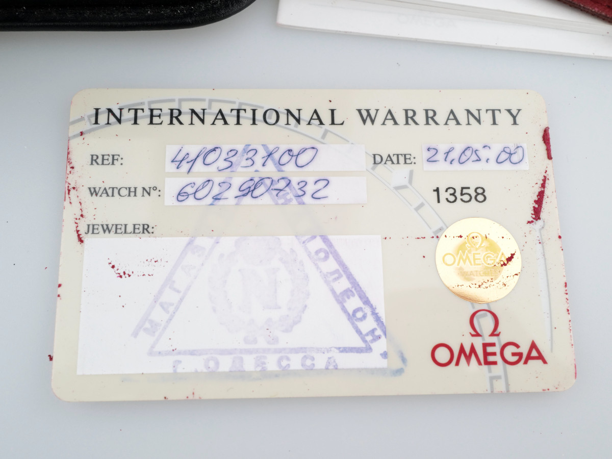 Швейцарские часы Omega De Ville Prestige Co-Axial