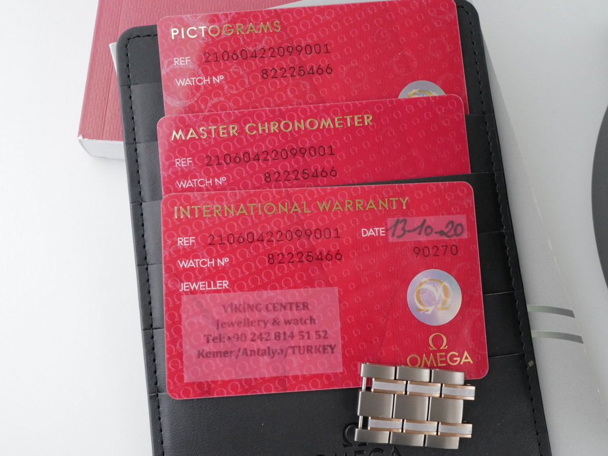 Швейцарские часы Omega Seamaster Diver 300 M Co-Axial Master Chronometer