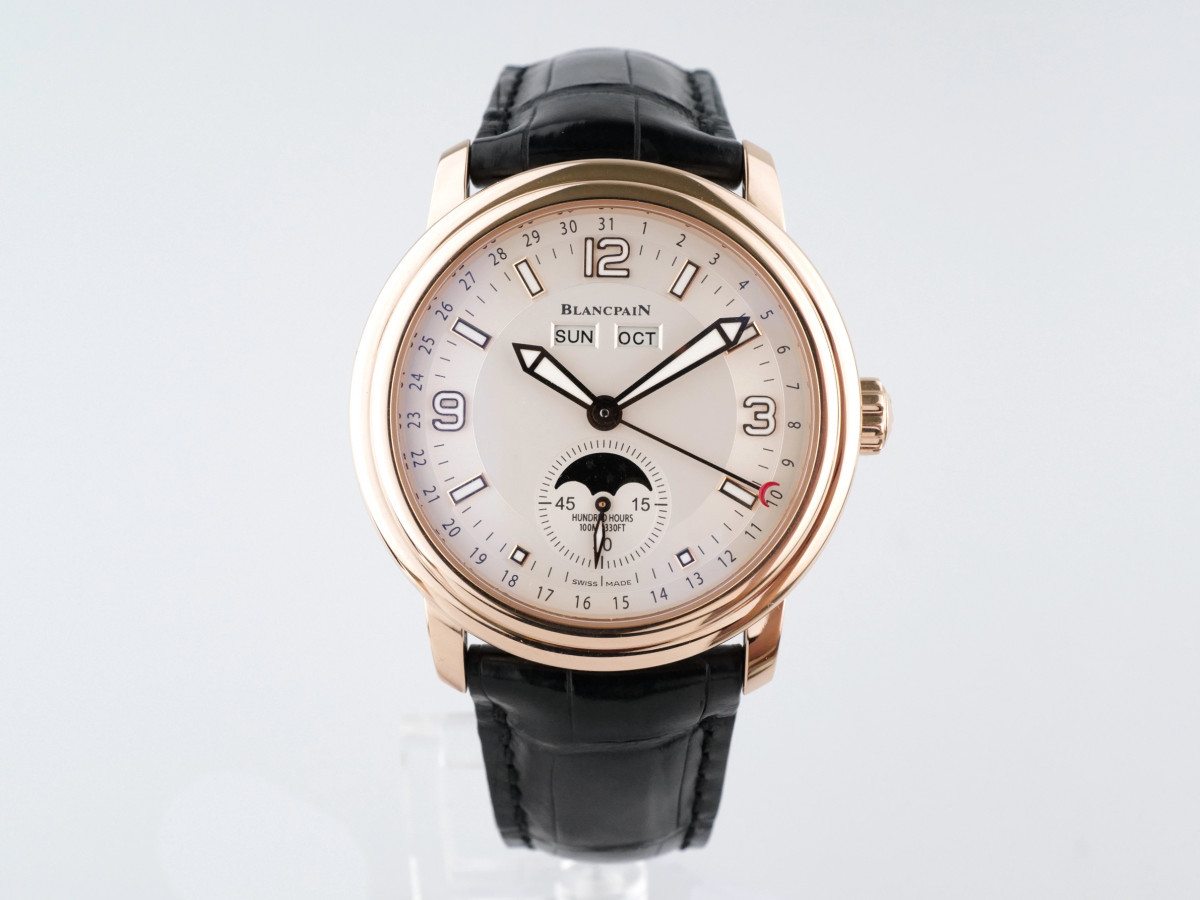 Швейцарские часы Blancpain Leman Moon Phase Complete Calendar