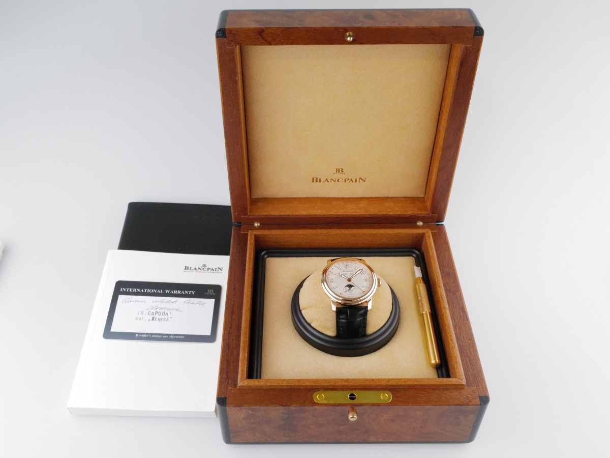 Швейцарские часы Blancpain Leman Moon Phase Complete Calendar