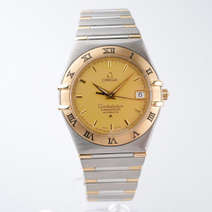 Швейцарские часы Omega Constellation Automatic Steel 18K Yellow Gold 36