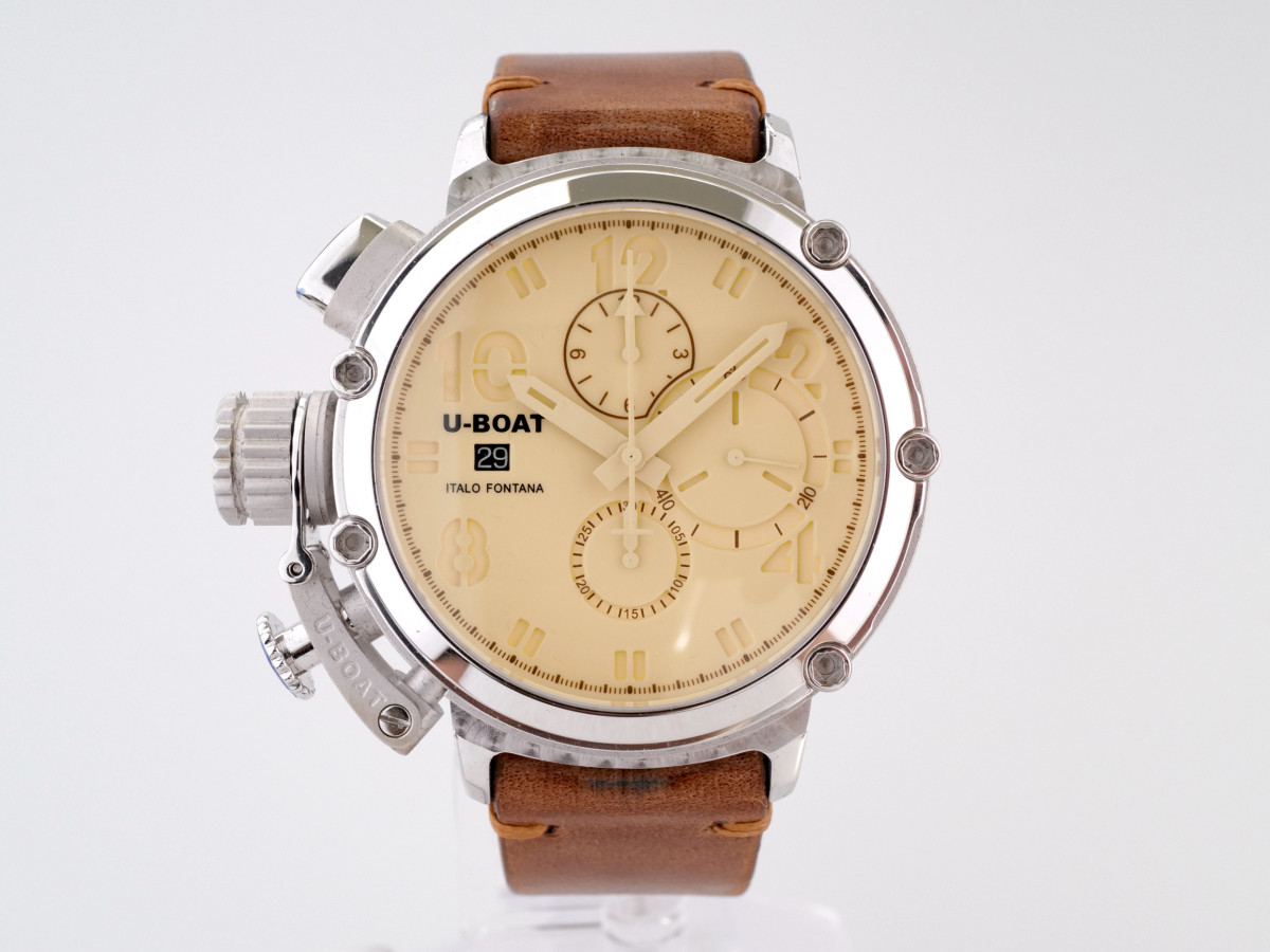 Швейцарський годинник U-Boat Chimera 925 Silver