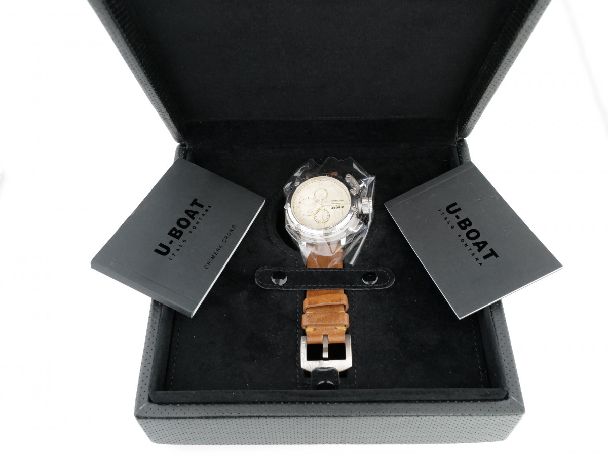 Швейцарський годинник U-Boat Chimera 925 Silver