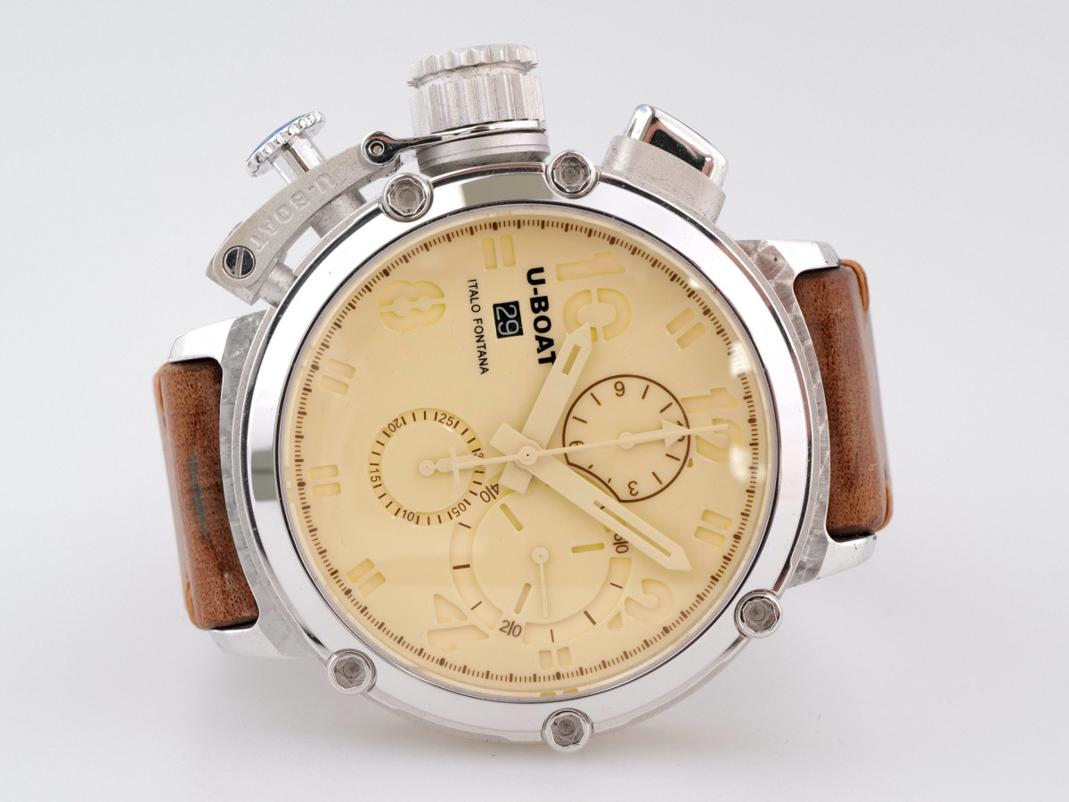 Швейцарський годинник U-Boat Chimera 925 Silver